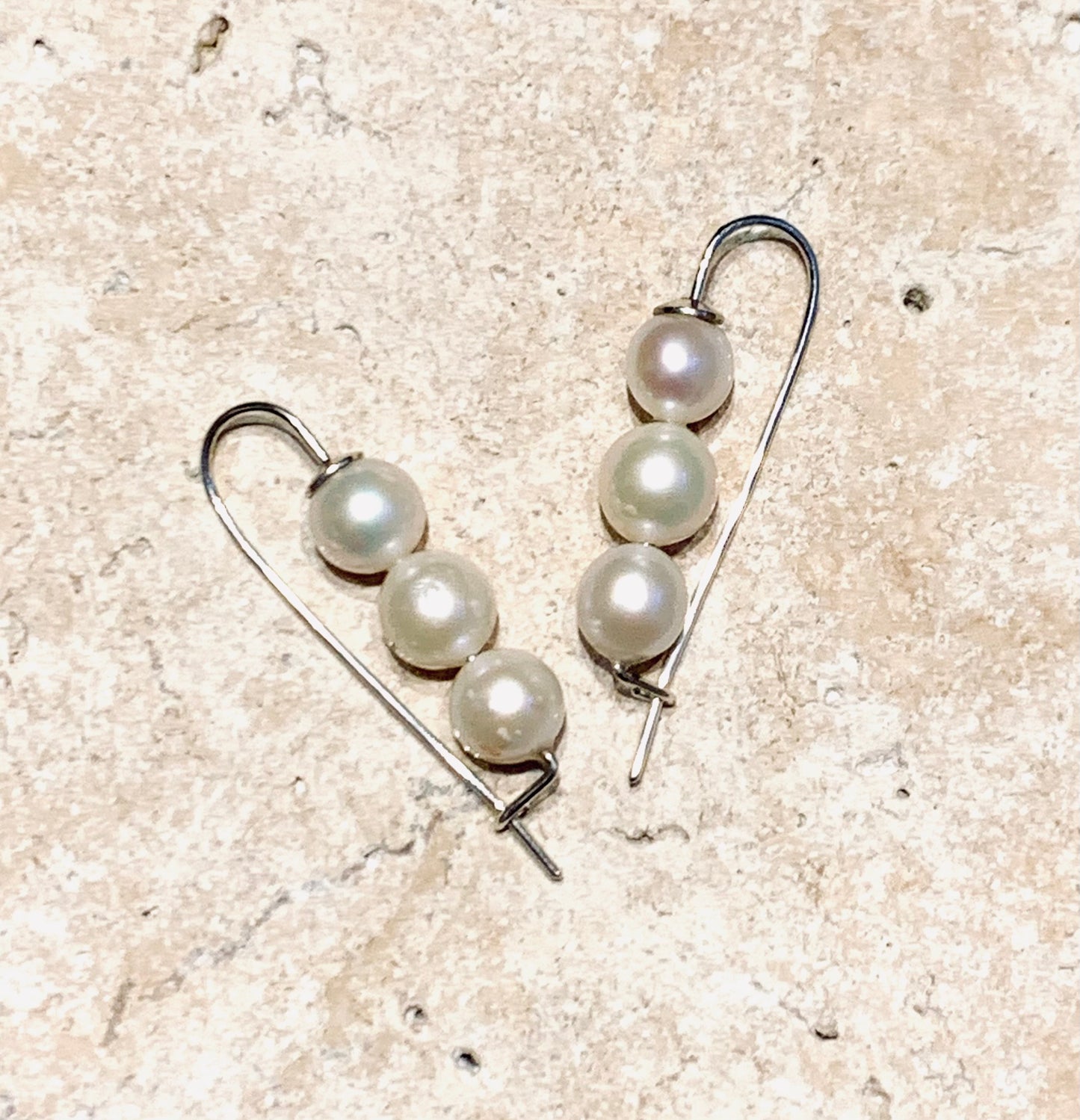 Peas in a Pod Pearl Earrings