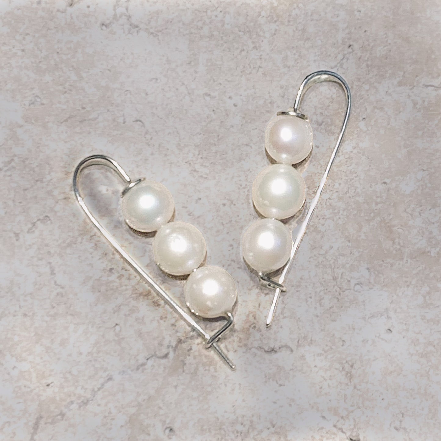 Peas in a Pod Pearl Earrings